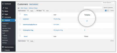 rtBiz helpdesk customers